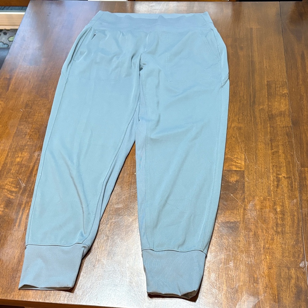 Athleta Soft blue joggers